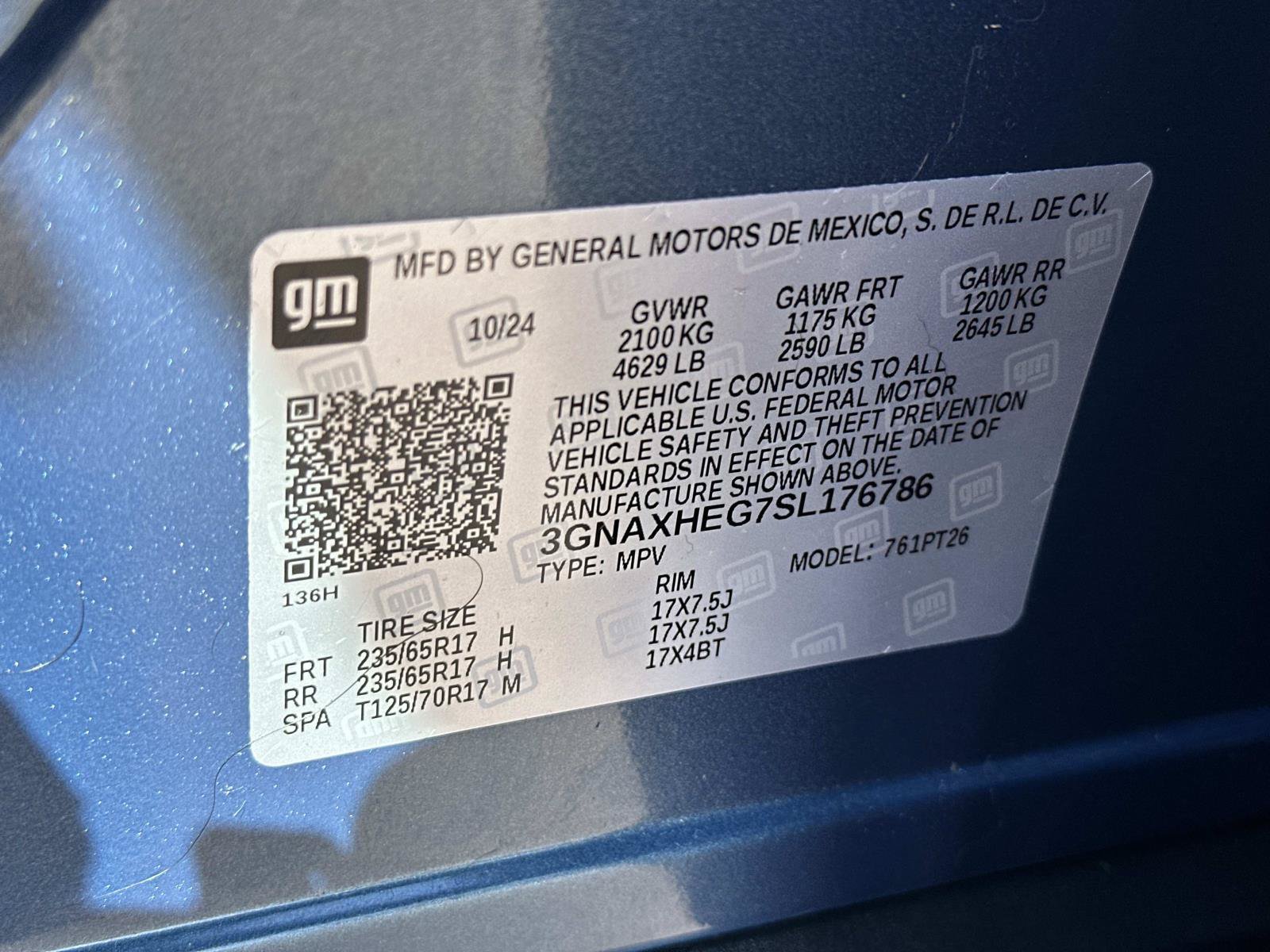 Certified 2025 Chevrolet Equinox LT FWD image 17