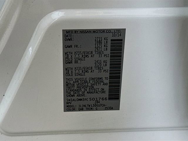 Used 2015 INFINITI QX60 AWD w/ Premium Plus Package image 32