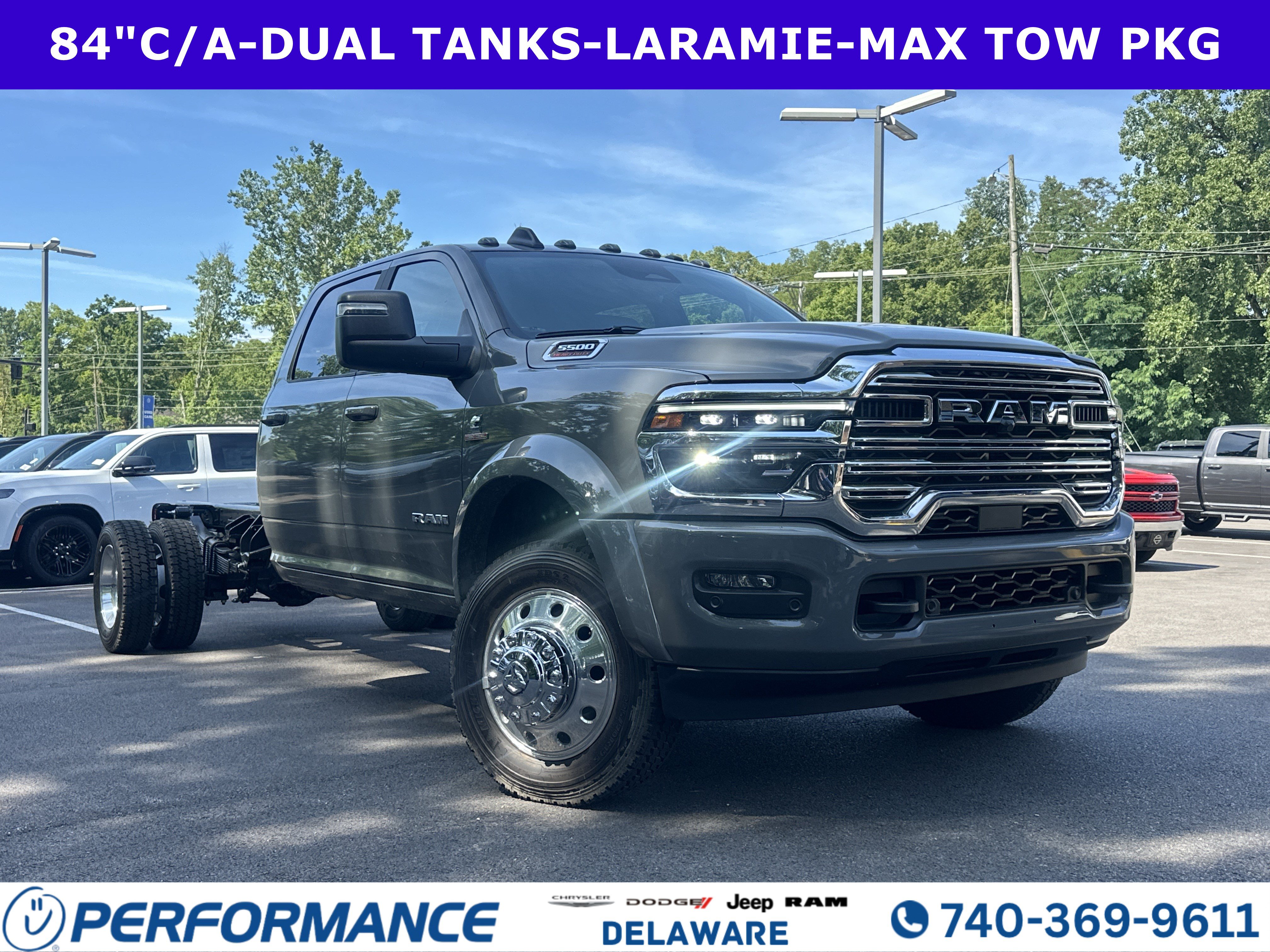 New 2026 RAM 5500 4x4 Crew Cab w/ Laramie Trim Package