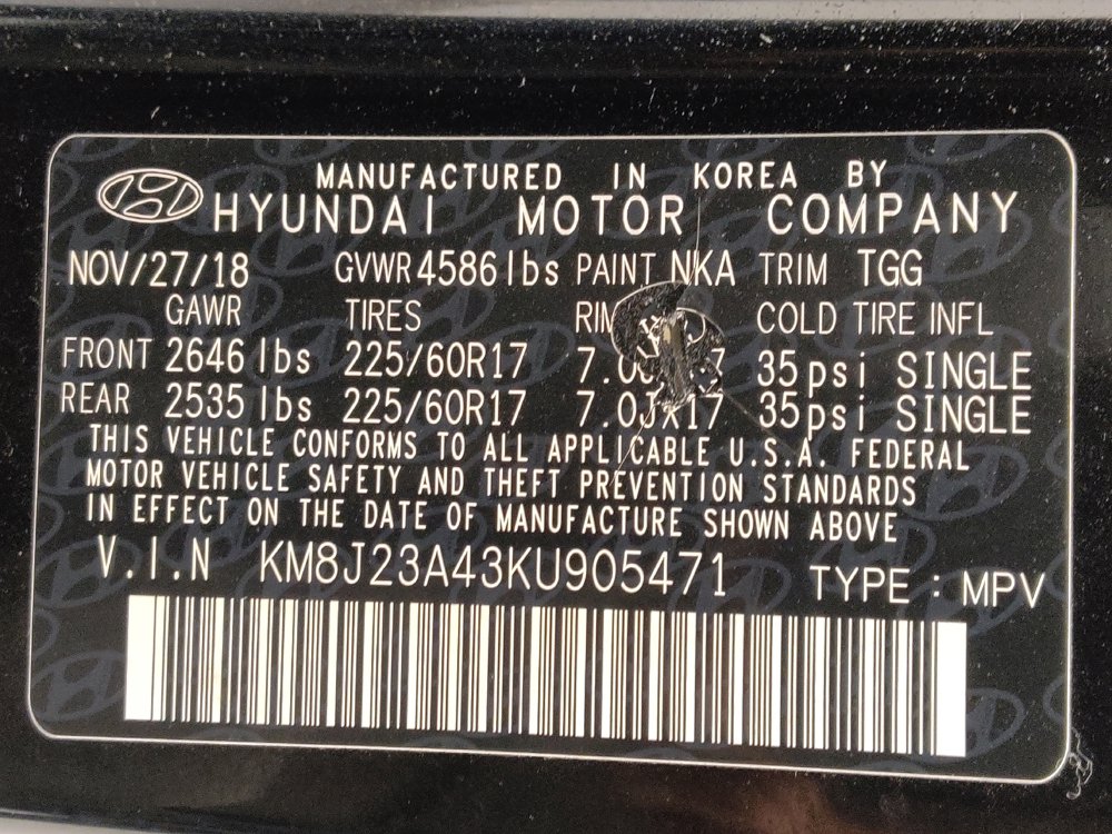 Used 2019 Hyundai Tucson SE FWD image 33