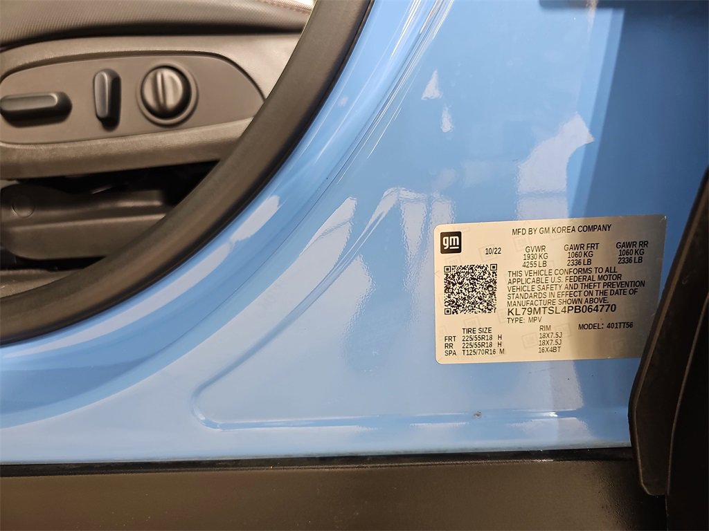 Certified 2023 Chevrolet TrailBlazer RS w/ Sun and Liftgate Package image 44