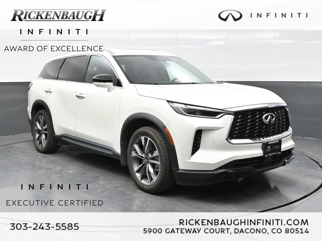 Certified 2023 INFINITI QX60 Luxe w/ Cargo Package