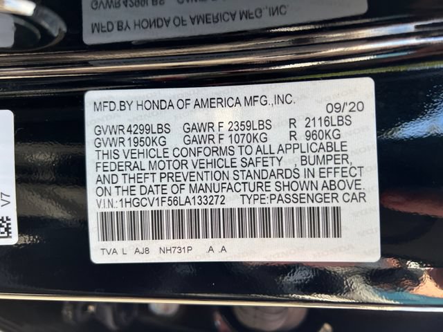 Used 2020 Honda Accord EX-L image 17