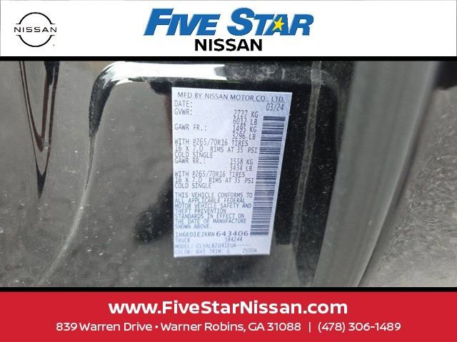 Used 2024 Nissan Frontier SV image 14