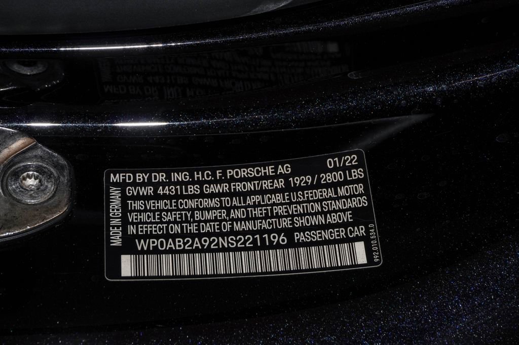 Certified 2022 Porsche 911 Carrera 4 GTS image 36