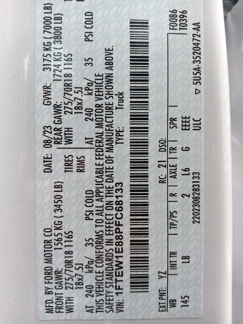 Certified 2023 Ford F150 Tremor w/ Trailer Tow Package image 36