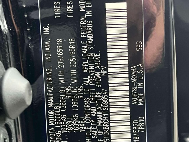 Used 2026 Toyota Highlander XLE AWD/4WD image 38