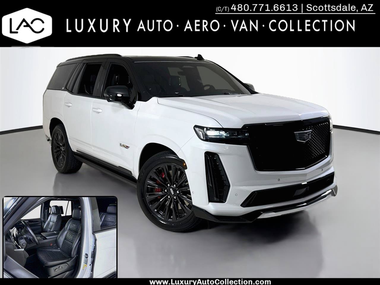 Used 2023 Cadillac Escalade V w/ LPO, ONYX Package