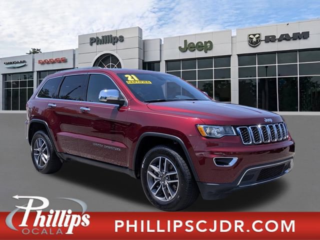 Certified 2021 Jeep Grand Cherokee Limited