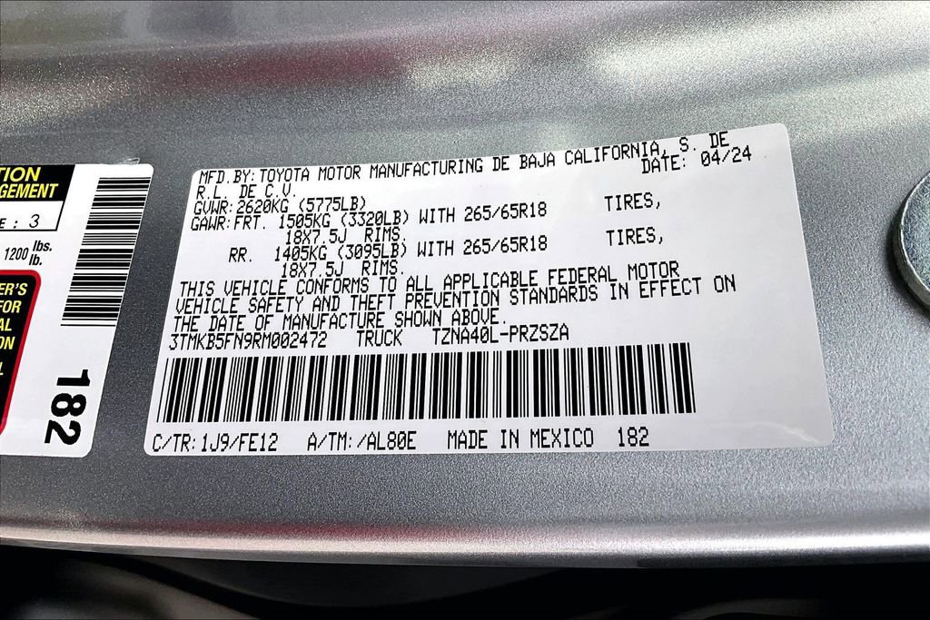 Used 2024 Toyota Tacoma TRD Sport image 43