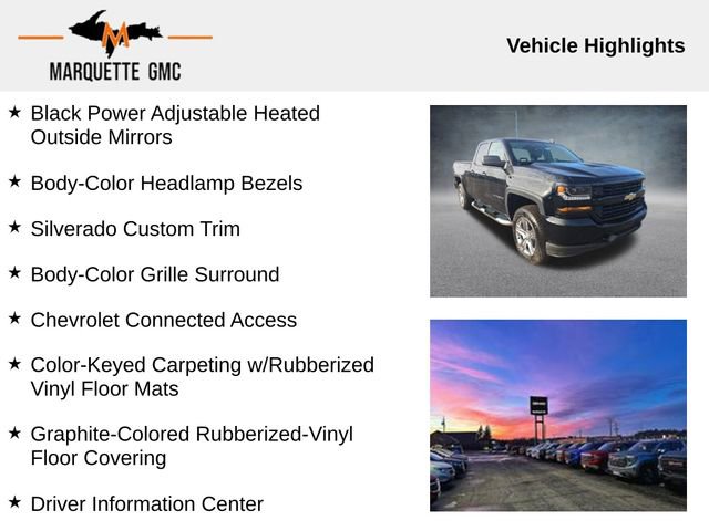 Used 2018 Chevrolet Silverado 1500 Custom w/ Custom Value Package image 10