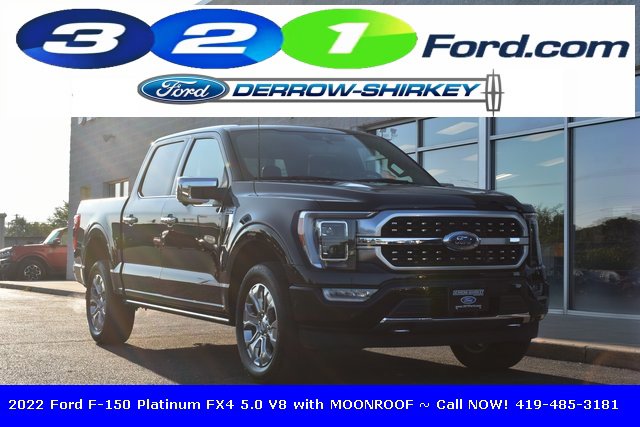 Used 2022 Ford F150 Platinum w/ FX4 Off-Road Package