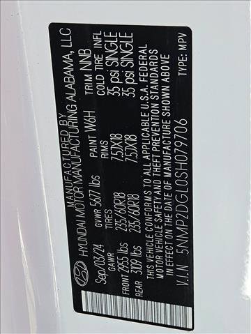 Certified 2025 Hyundai Santa Fe SEL image 15