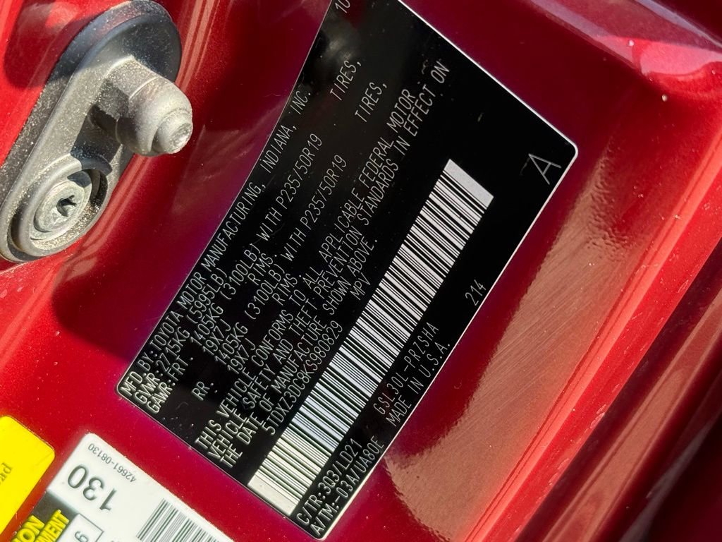 Used 2019 Toyota Sienna SE w/ SE Preferred Package FWD image 38