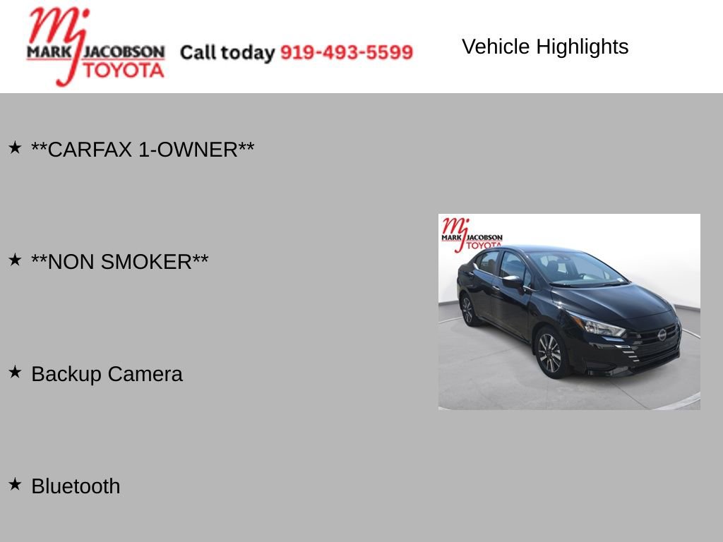 Used 2025 Nissan Versa S w/ S Plus Package image 5