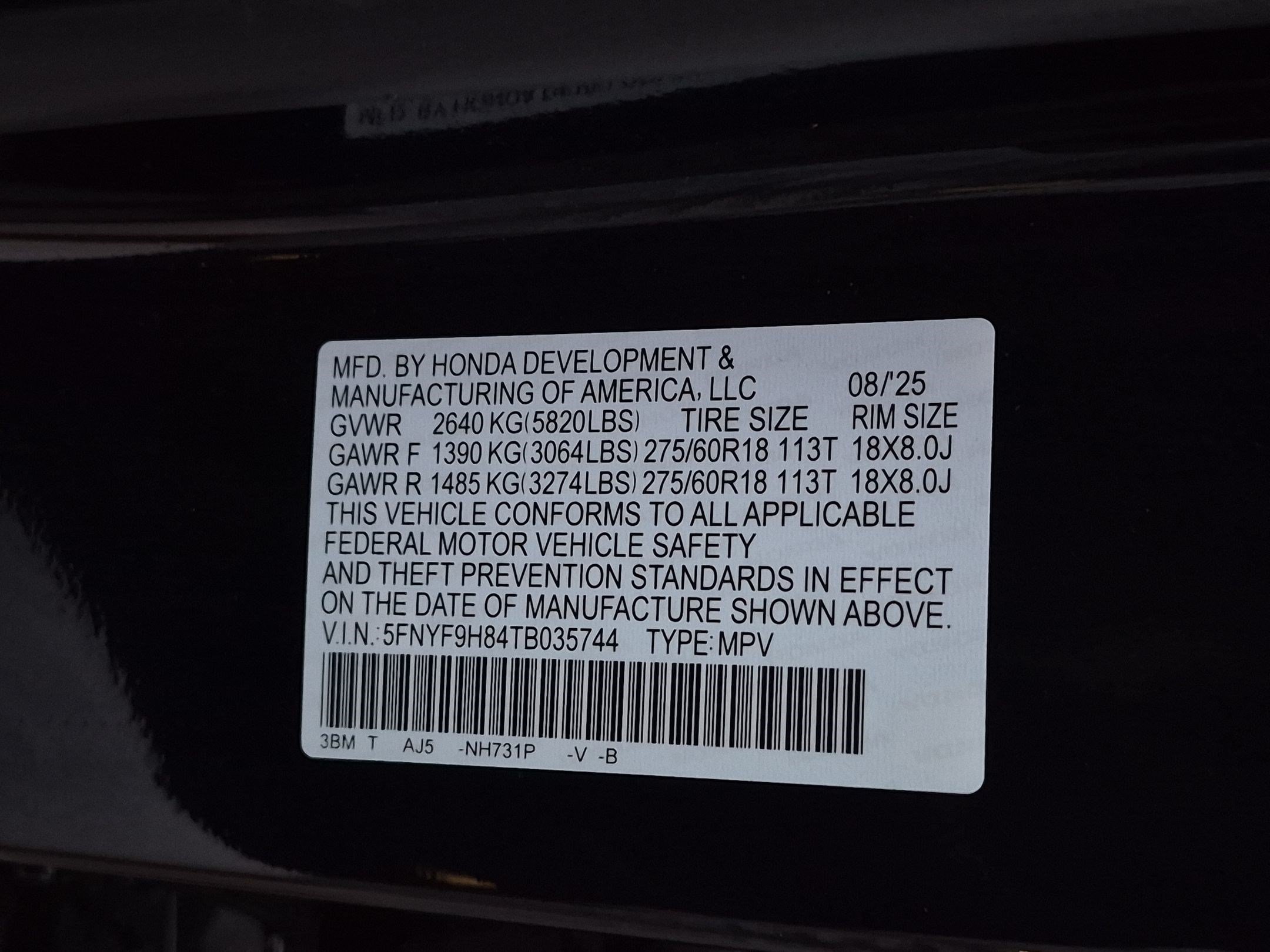 Used 2026 Honda Passport TrailSport Elite image 35