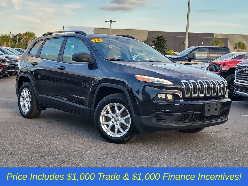 Certified 2016 Jeep Cherokee Sport w/ Cold Weather Group