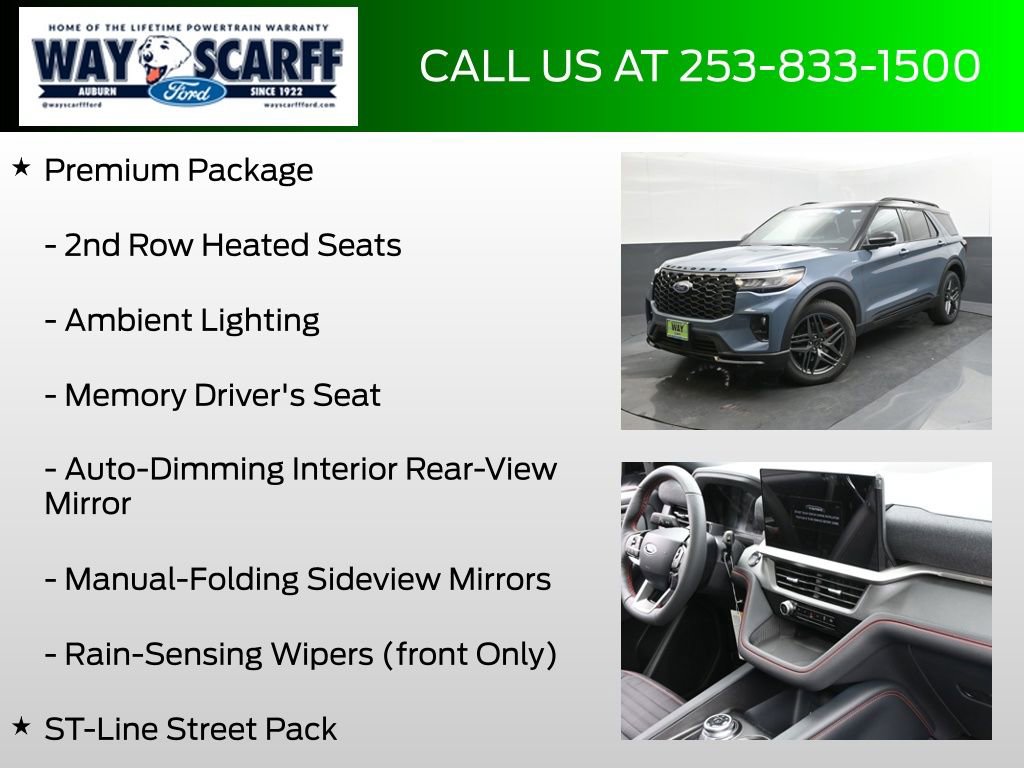 New 2026 Ford Explorer ST-Line w/ ST-Line Street Pack image 12
