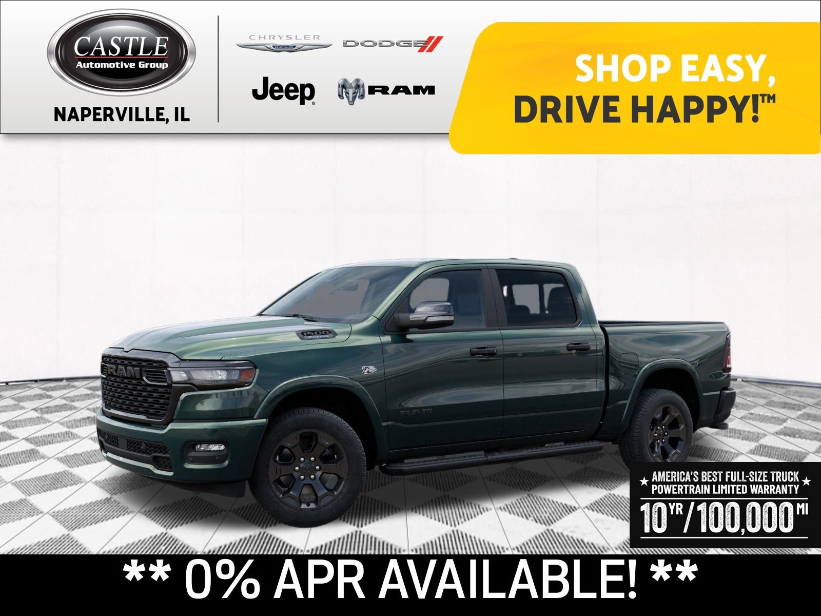 New 2026 RAM 1500 4x4 Crew Cab image 1