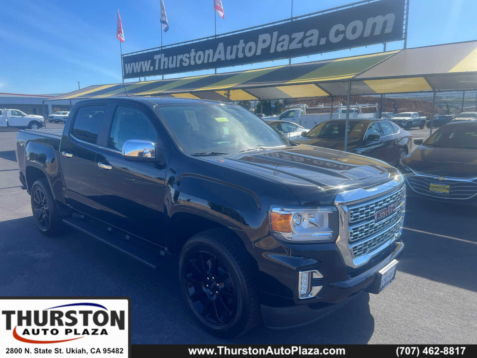Used 2022 GMC Canyon Denali w/ Denali Black Edition Package