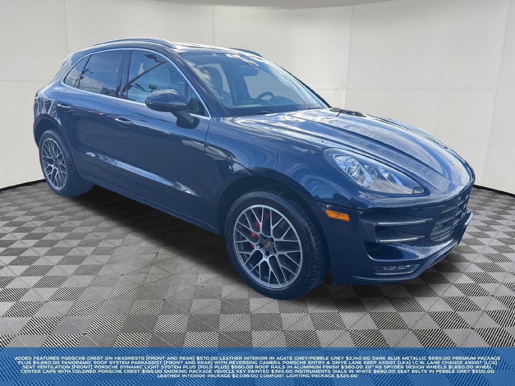 Used 2016 Porsche Macan Turbo AWD/4WD image 8