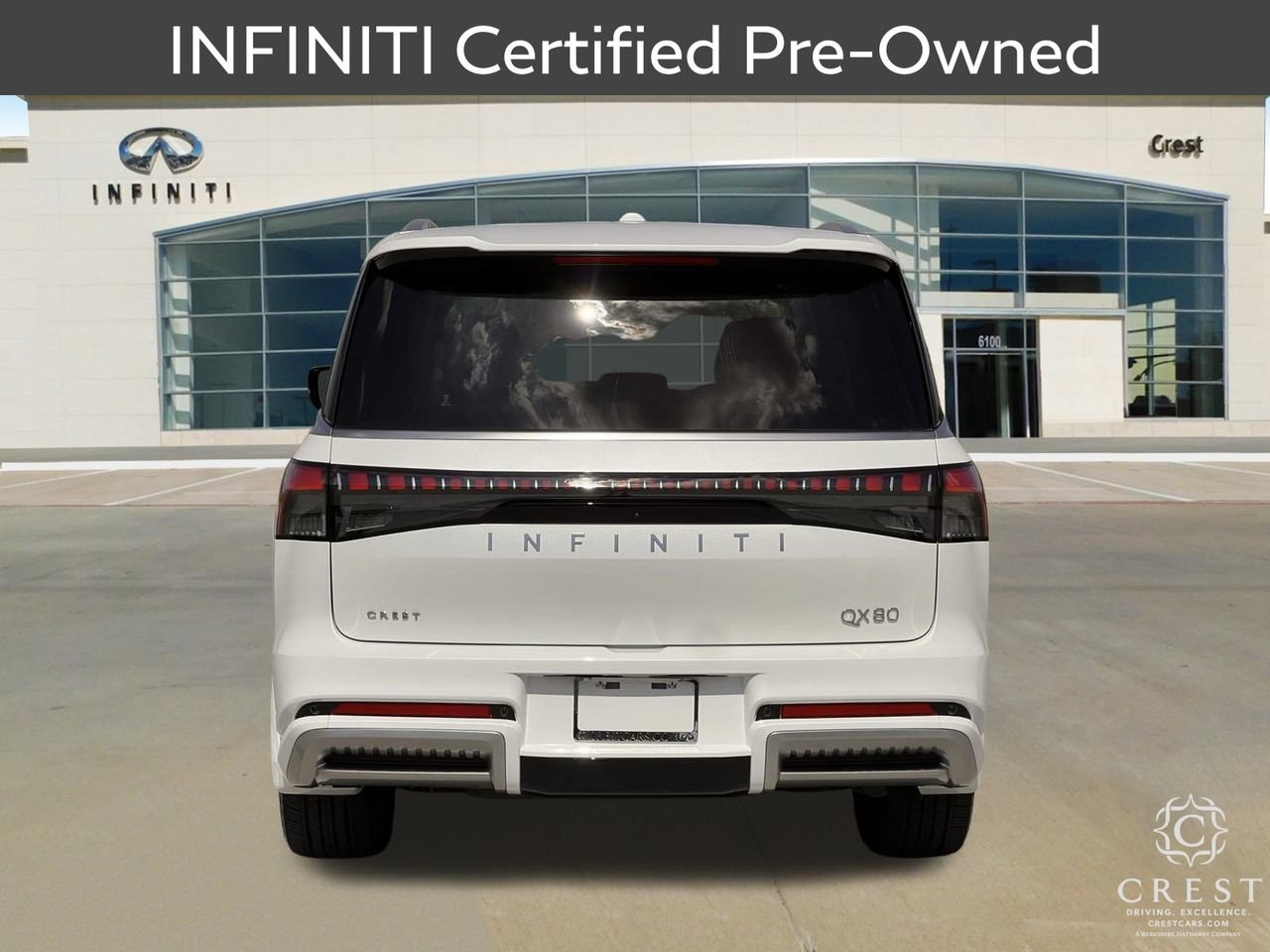 Certified 2026 INFINITI QX80 Luxe w/ Cargo Package RWD image 4