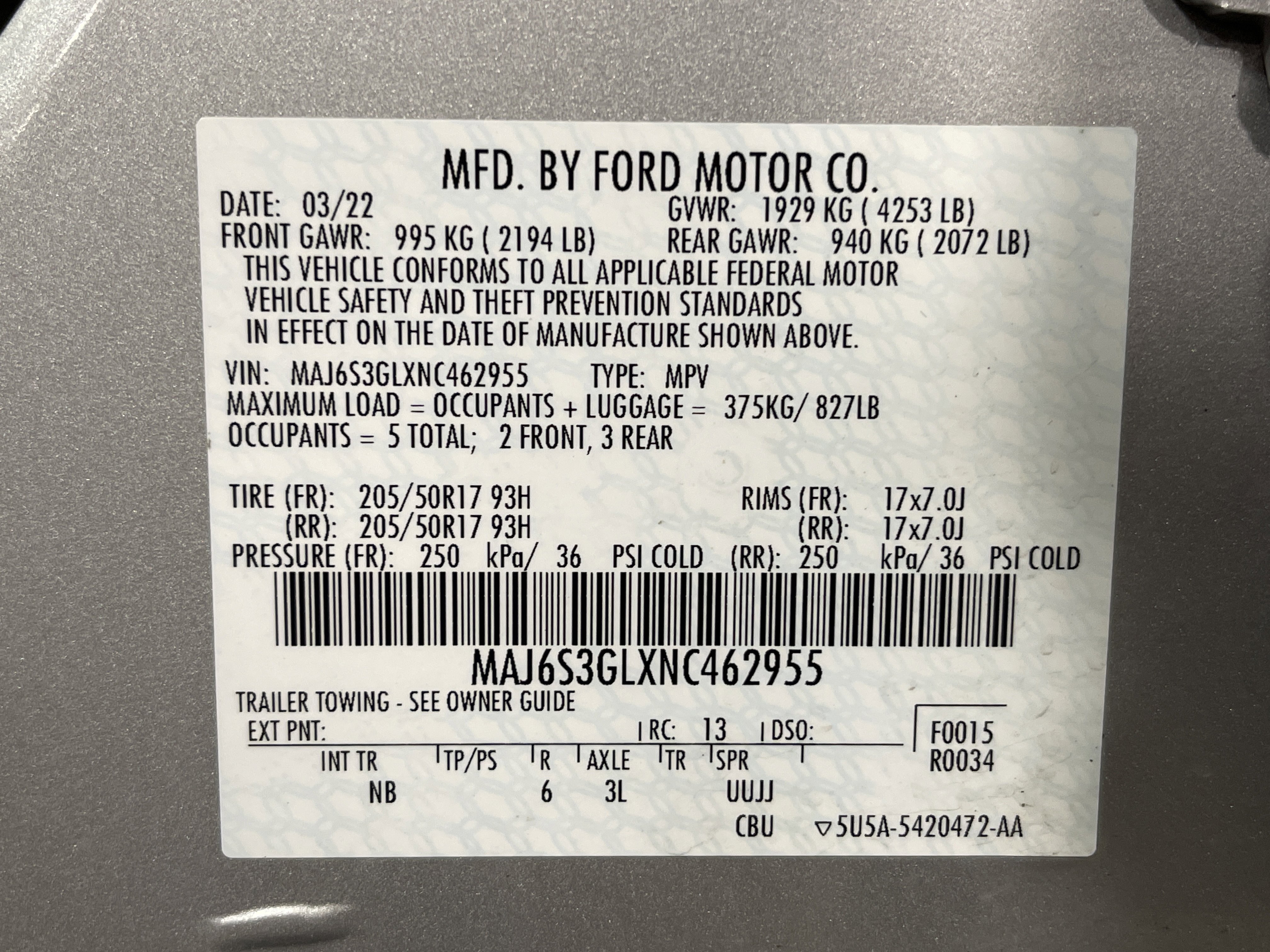 Used 2022 Ford EcoSport SE w/ SE Convenience Package image 28