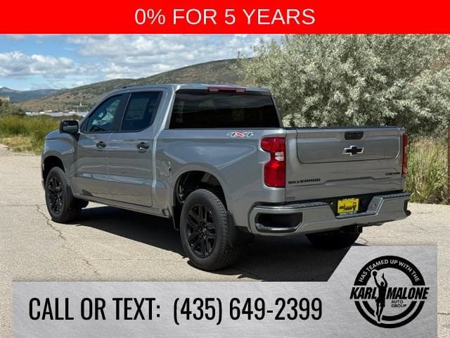 New 2026 Chevrolet Silverado 1500 Custom w/ LPO, Dark Essentials Package AWD/4WD image 3