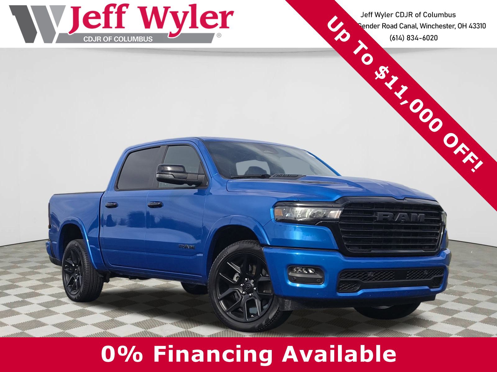 New 2025 RAM 1500 Laramie w/ Night Edition