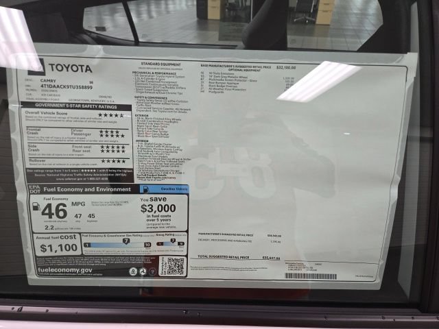 New 2026 Toyota Camry SE FWD image 7