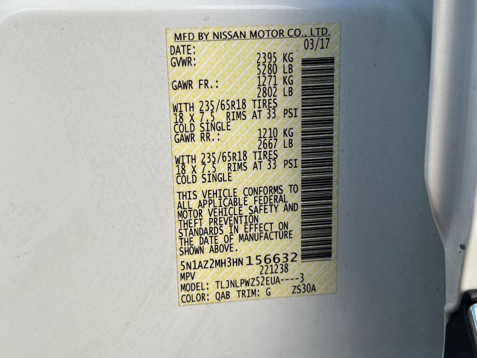 Used 2017 Nissan Murano S image 34