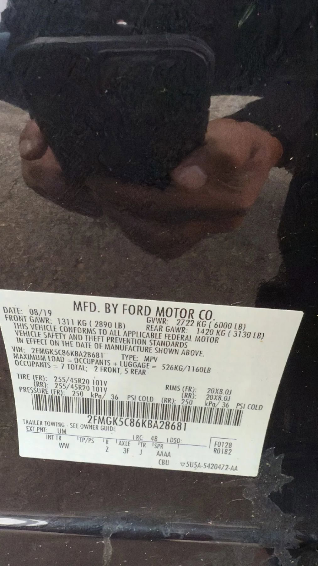 Used 2019 Ford Flex SEL w/ Equipment Group 202A image 32