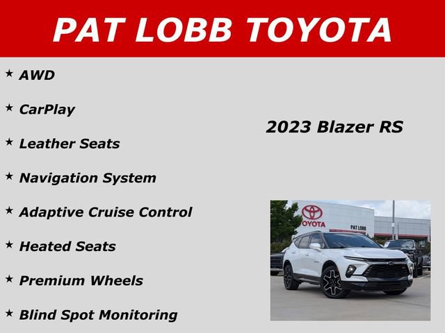 Used 2023 Chevrolet Blazer RS w/ Enhanced Convenience Package image 40