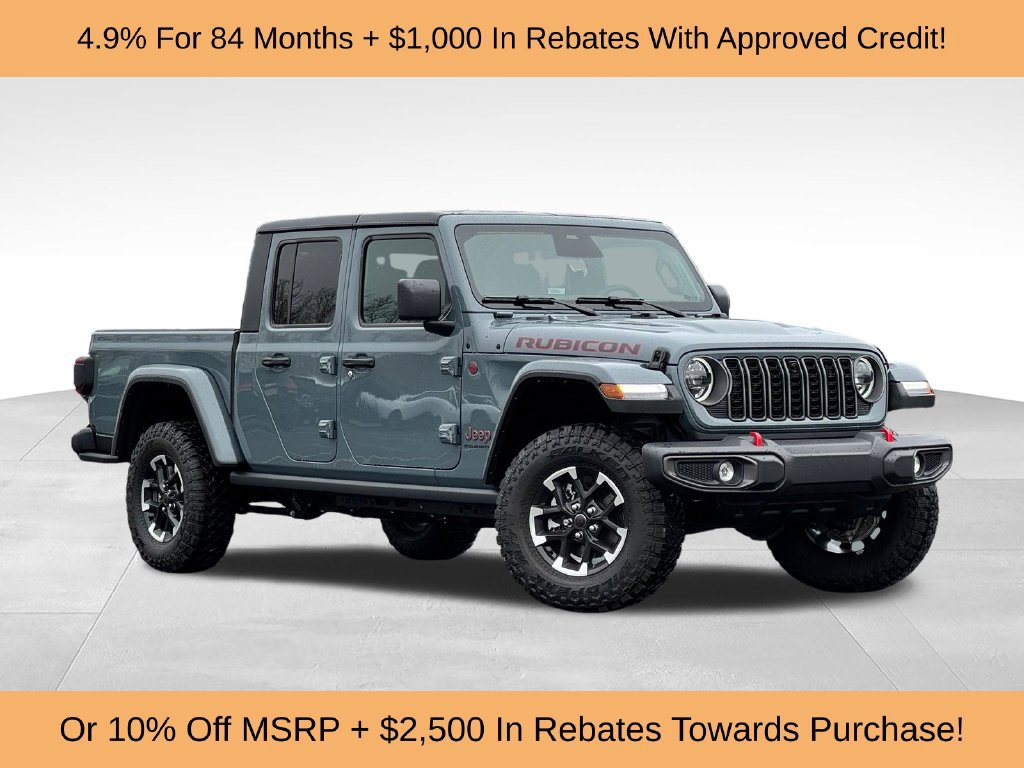 New 2026 Jeep Gladiator Rubicon w/ Safety Group