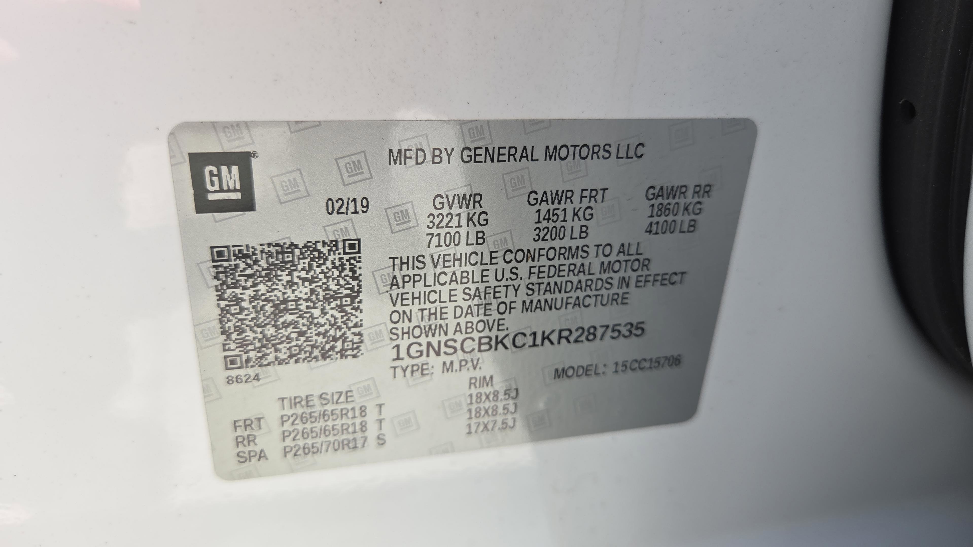 Used 2019 Chevrolet Tahoe LT RWD image 22