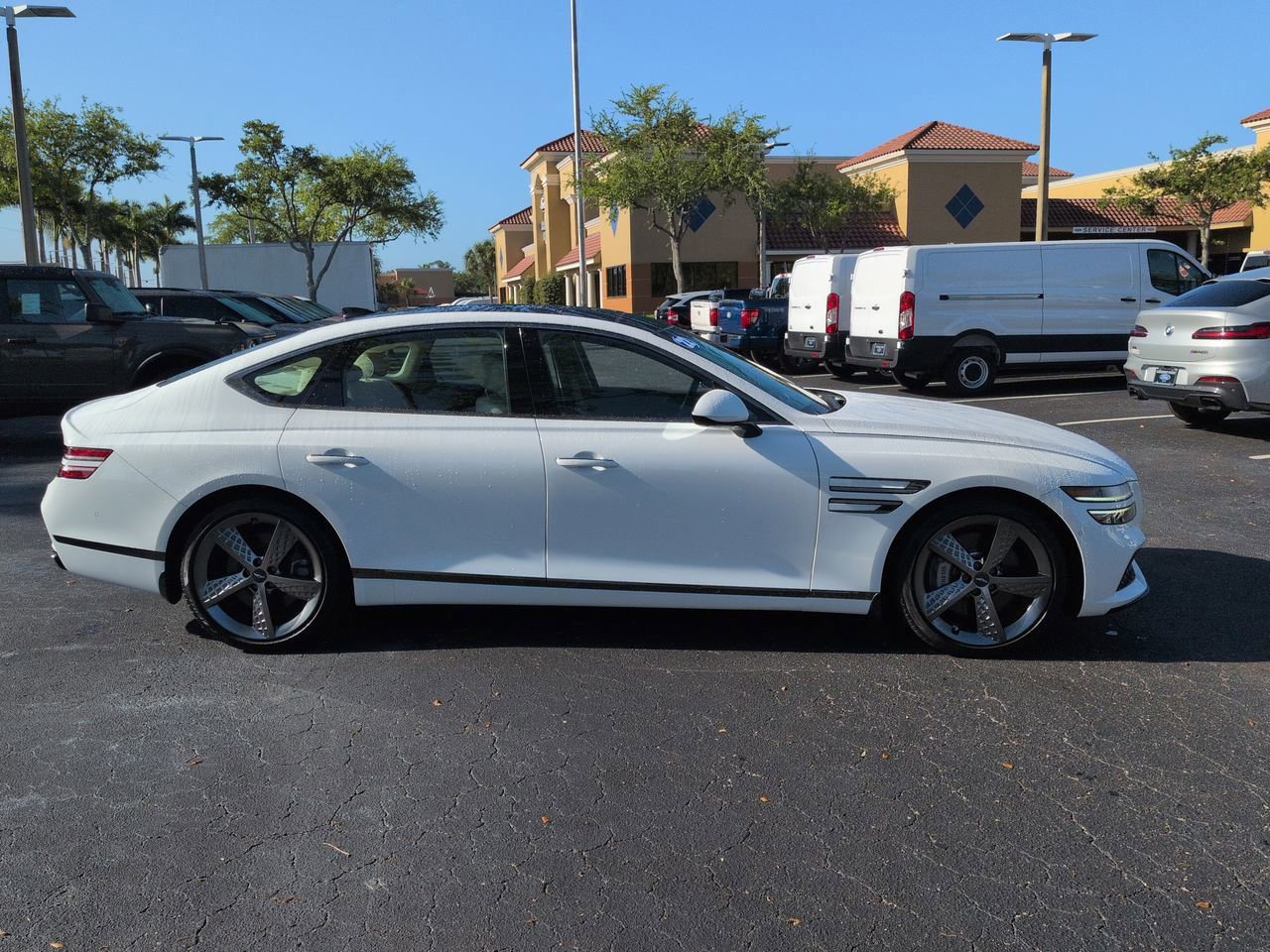 Used 2022 Genesis G80 3.5T Sport w/ Sport Prestige Package image 2