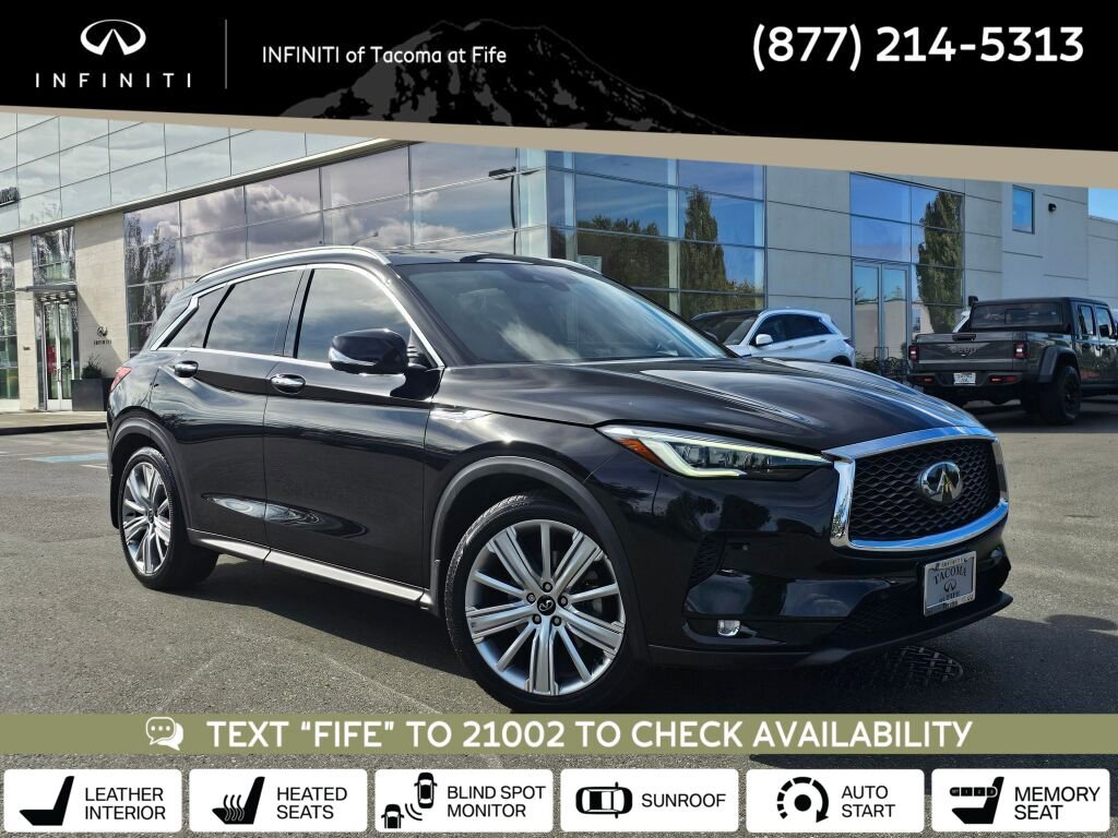 Used 2020 INFINITI QX50 Sensory w/ Proactive Package