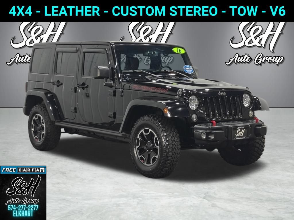 Used 2016 Jeep Wrangler Unlimited Rubicon AWD/4WD video 1