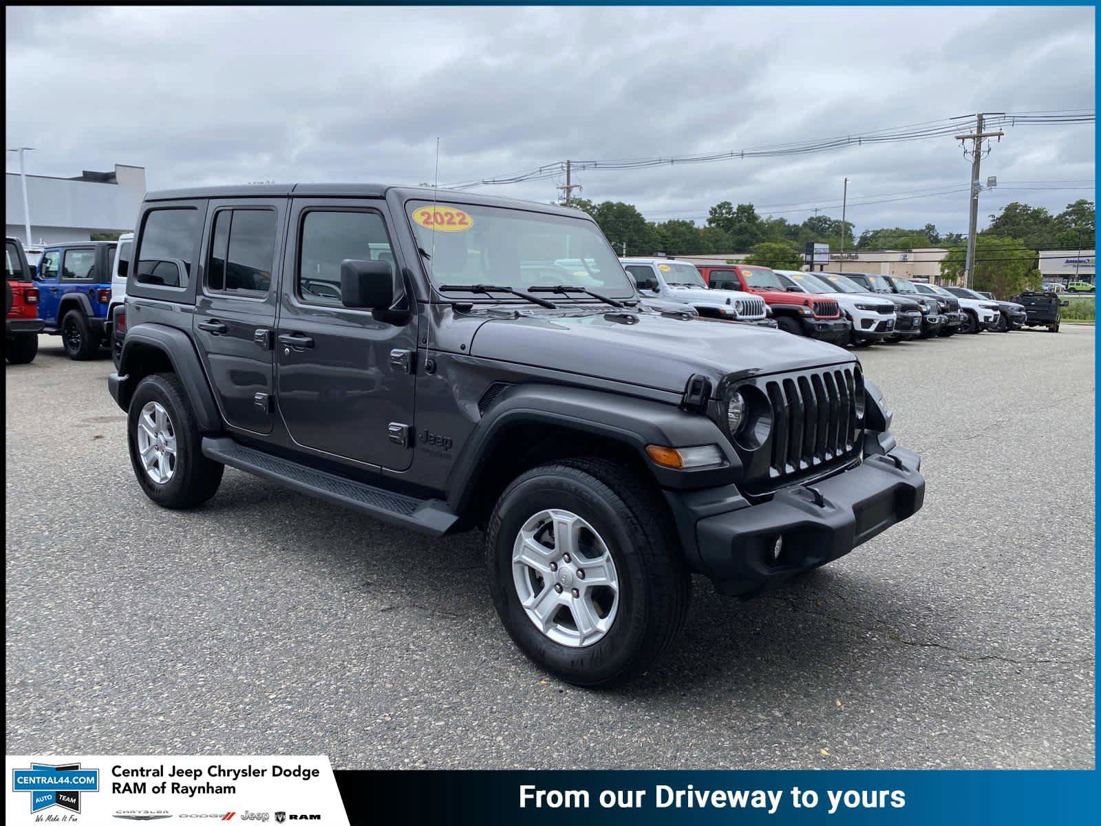 Certified 2022 Jeep Wrangler Unlimited Sport