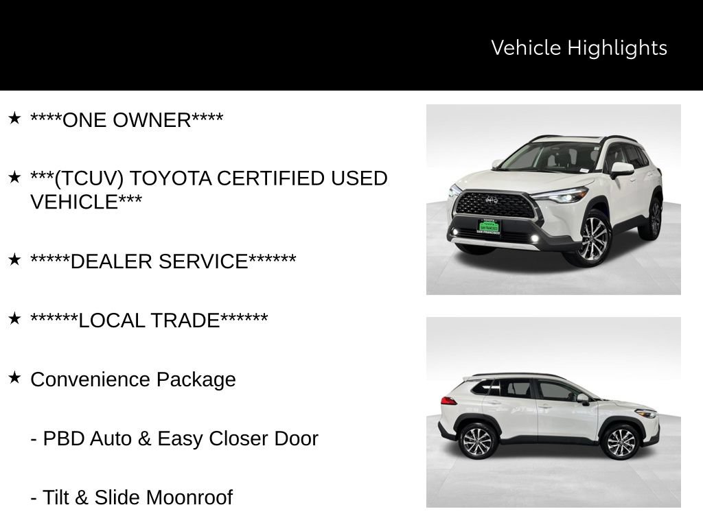 Certified 2023 Toyota Corolla Cross XLE w/ Convenience Package AWD/4WD image 47