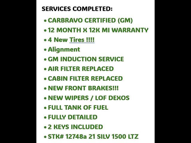 Certified 2021 Chevrolet Silverado 1500 LTZ AWD/4WD image 43