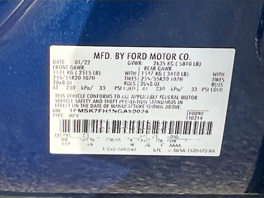 Used 2022 Ford Explorer Limited image 34