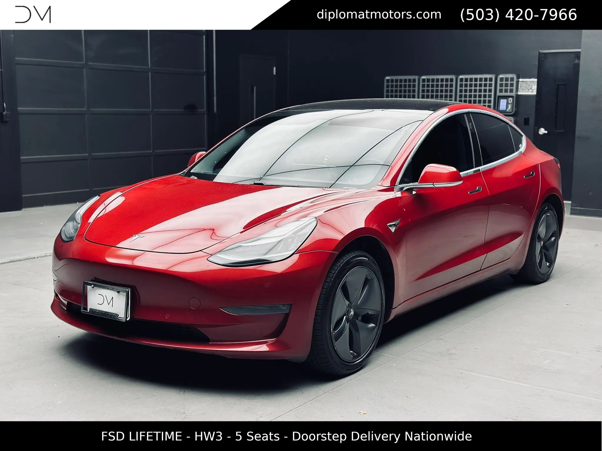 Used 2018 Tesla Model 3 Long Range