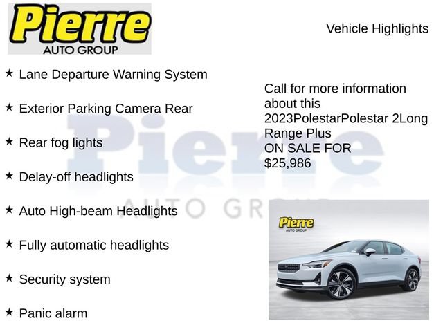 Used 2023 Polestar Polestar 2 w/ Pilot Pack AWD/4WD image 14