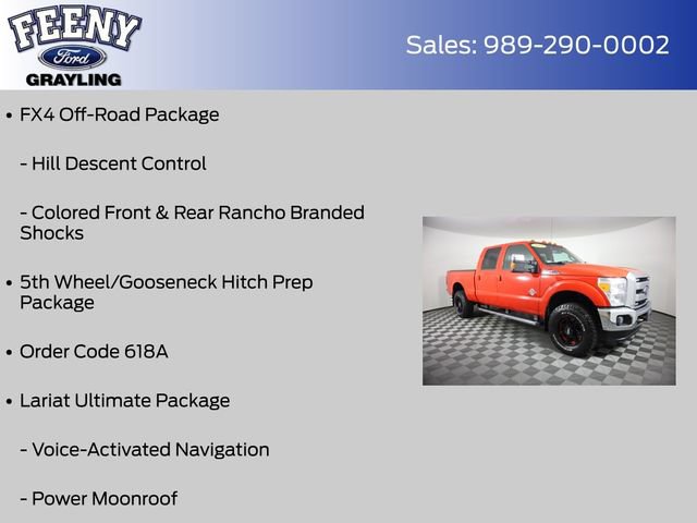 Used 2016 Ford F350 Lariat w/ Lariat Ultimate Package AWD/4WD image 8
