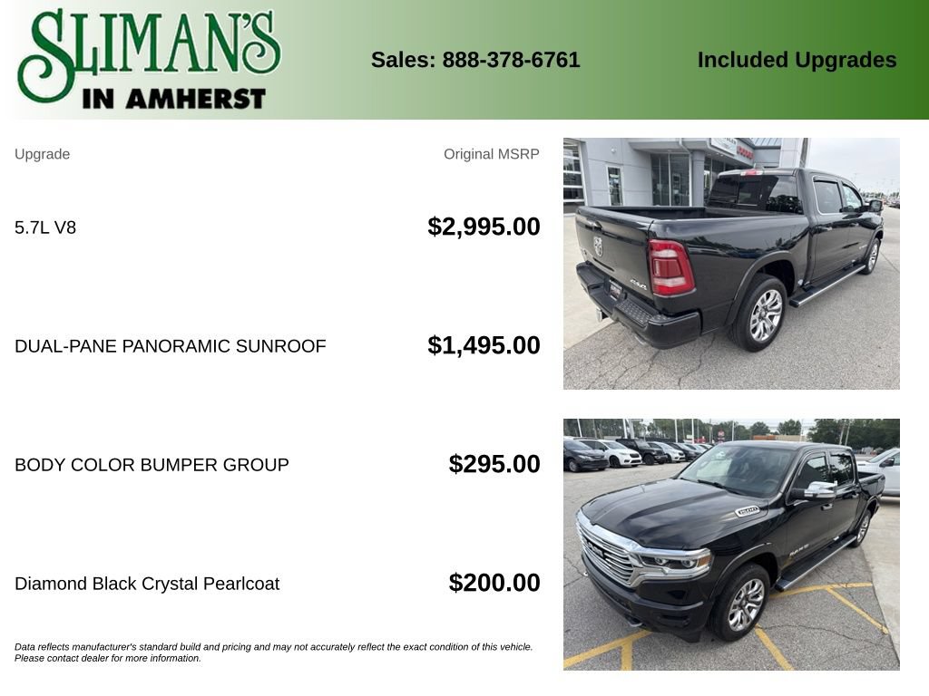 Used 2022 RAM 1500 Limited w/ Body Color Bumper Group AWD/4WD image 11
