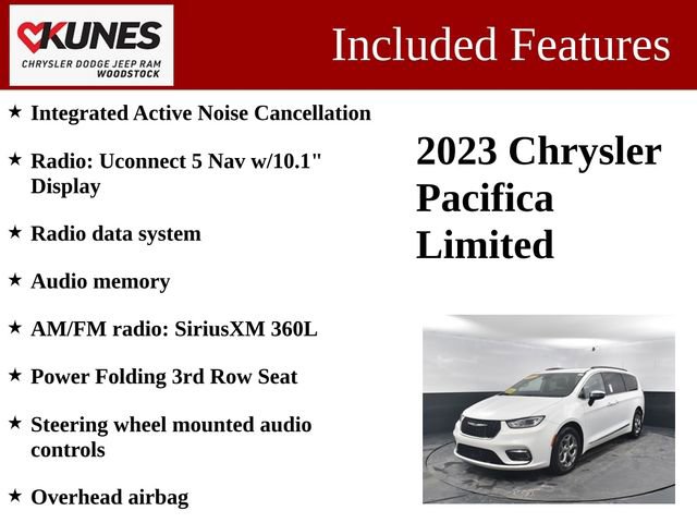 Used 2023 Chrysler Pacifica Limited image 3