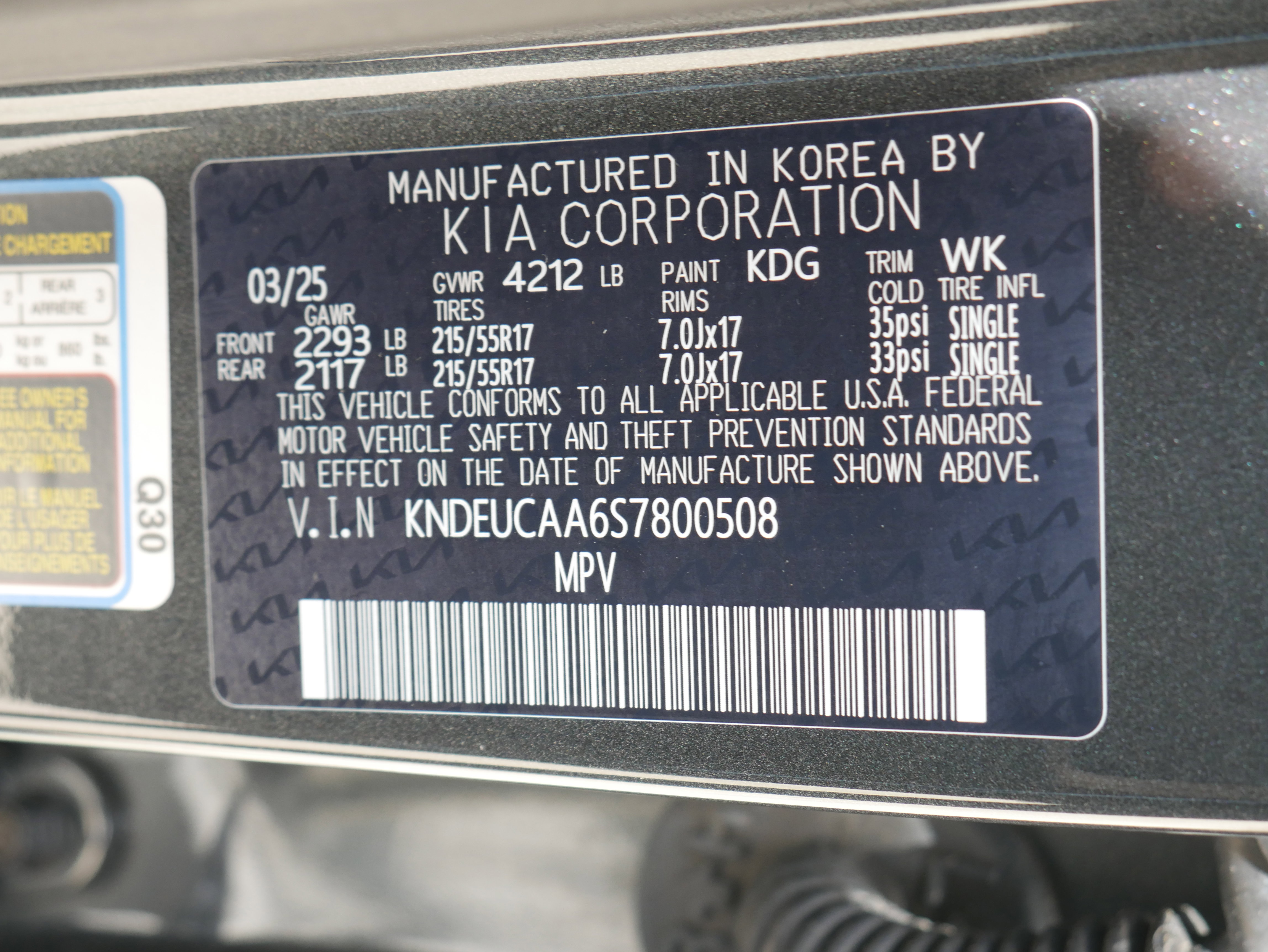 Certified 2025 Kia Seltos S AWD/4WD image 33