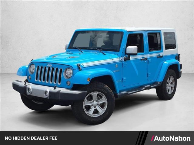Used 2017 Jeep Wrangler Unlimited Sahara w/ Quick Order Package 24E Chief AWD/4WD image 1