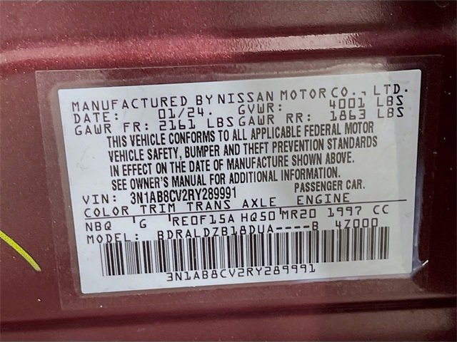 Used 2024 Nissan Sentra SV image 30